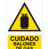 Señal Cuidado Balones de Gas