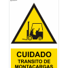 Señal Cuidado Tránsito de Montacargas