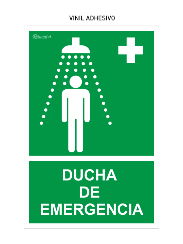 Señal Ducha de Emergencia
