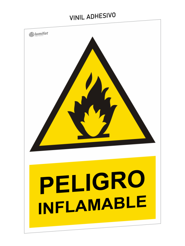 Señal Peligro Inflamable