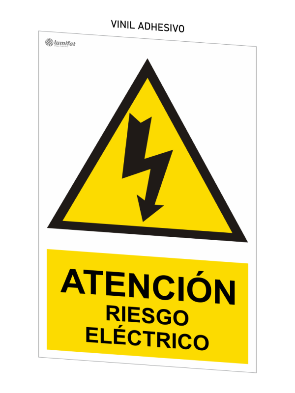 Señal Atención Riesgo Eléctrico
