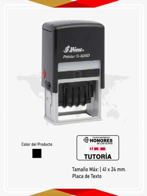 Sello Shiny Printer S826D