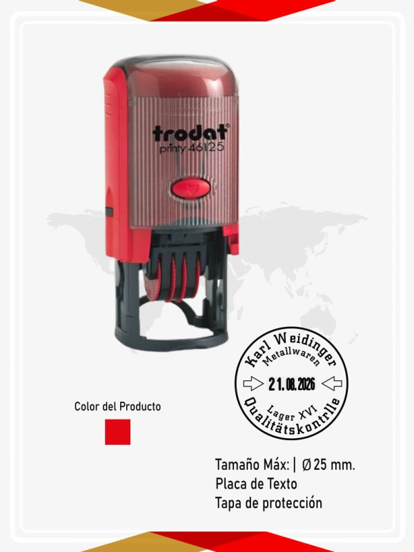 TRODAT-46125-FECHA Sello Trodat Printy 46125