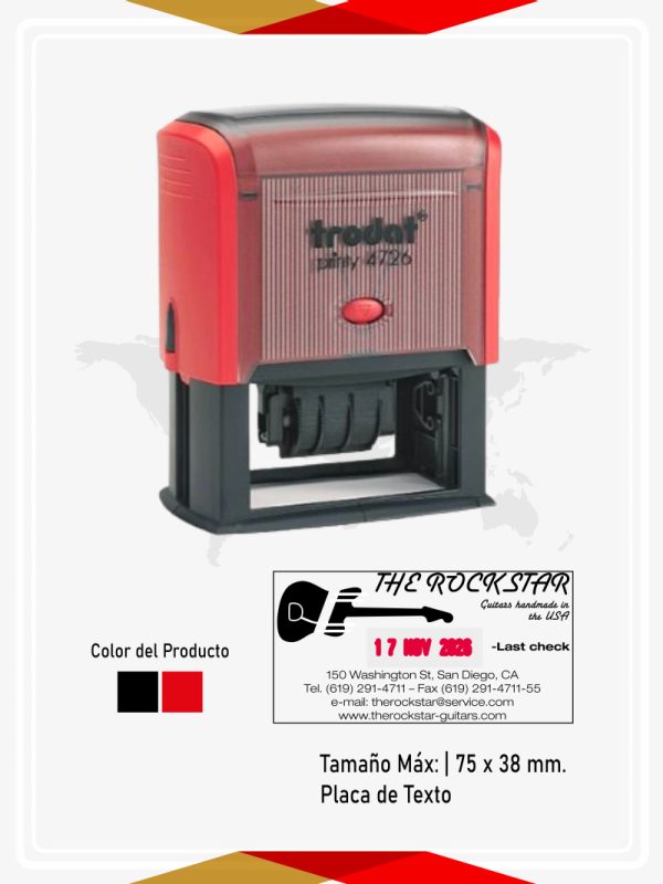 TRODAT-4726-FECHA Sello Trodat Printy 4726