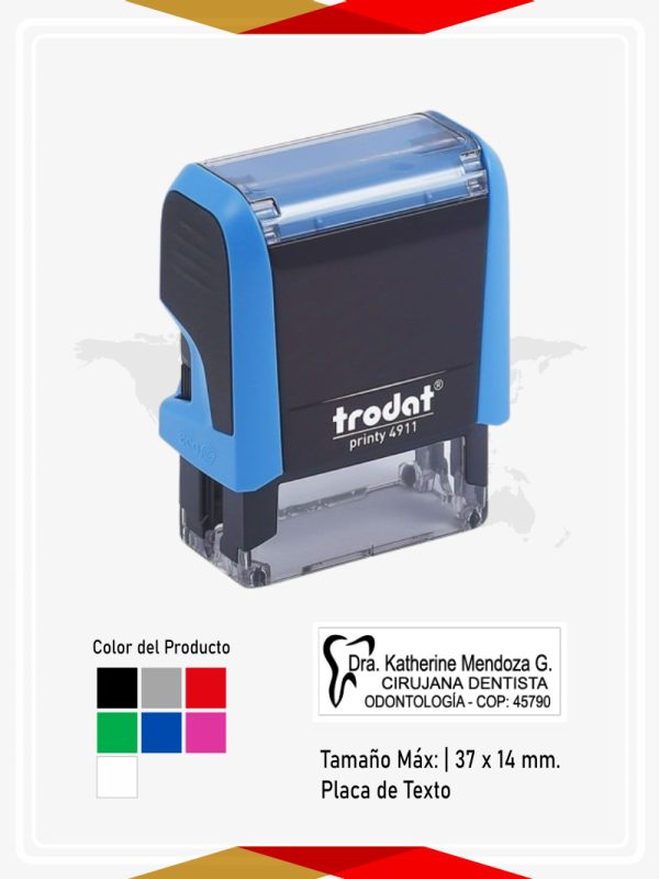 TRODAT-4911-2 Sello Trodat Printy 4911
