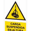 Señal Carga Suspendida en Altura